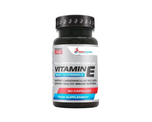 WestPharm, Vitamin E, 60 капсул