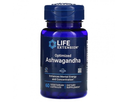 Life Extension, Ашваганда, 60 капсул