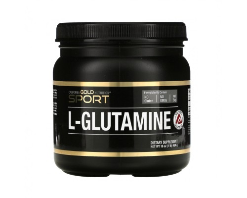 California Gold Nutrition, L-Glutamine, 454г