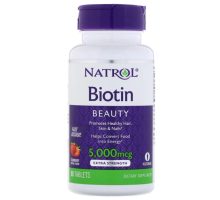Natrol, Biotin, 5000мкг, 90 таблеток