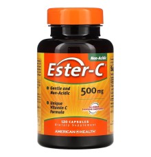 American Health, Ester C, 500 мг, 120 капсул