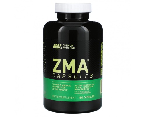 Optimum Nutrition, ZMA, 180 капсул