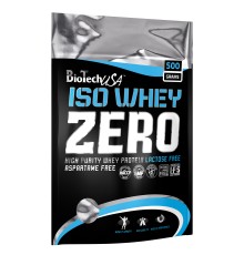 BioTech USA, ISO Whey Zero lactose free, 500г, Ваниль
