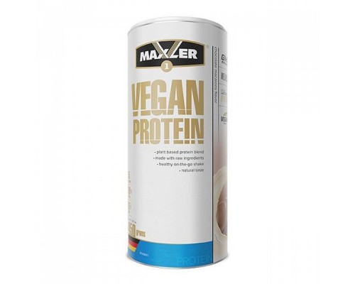 Maxler, Веганский протеин, 450г, Шоколадные макаруни