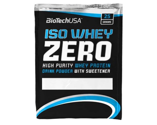 Biotech, Пробник Iso Whey Zero, 25г, Черный бисквит