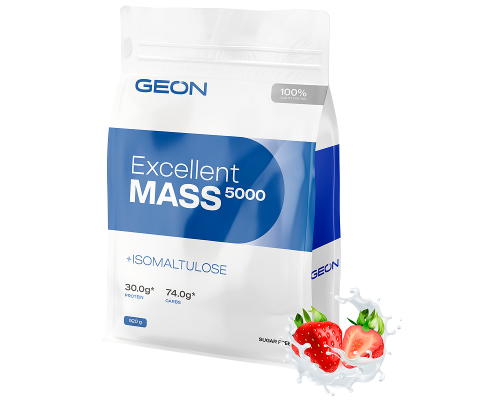 GEON, Excellent MASS 5000, 920г, Клубничный крем