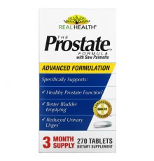 Real Health, The Prostate, комплекс для здоровья простаты с сереноей, 270 таблеток