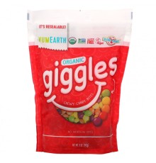 YumEarth, Organic Giggles, органические конфеты, 142 г