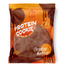 Fit Kit, Protein chocolate сookie, 50 г, Апельсин