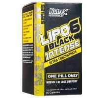 Nutrex, Lipo-6 Black Ultra Concentrate Intense, 60 caps