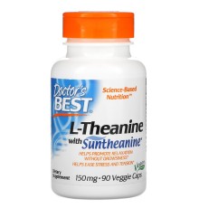 Doctors Best, L-теанин Suntheanine, 150 мг, 90 капсул