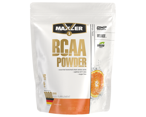 Maxler, BCAA Powder, 1000г, Апельсин