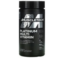 Muscletech, Platinum мультивитамины, 90 таблеток