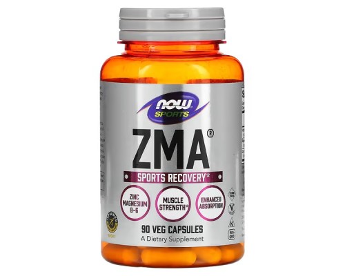 NOW, ZMA, 90 капсул