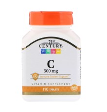 21st Century, Витамин C-500мг, 110 таблеток
