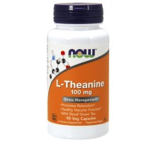 NOW, Theanine, 100 мг, 90 капсул