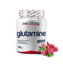 Be First, Glutamine, 300г, Малина