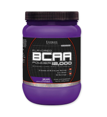 Ultimate Nutrition, BCAA 12000, 457г, Виноград