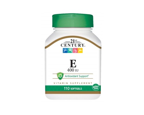21st Century, Витамин E-400, 110 капсул