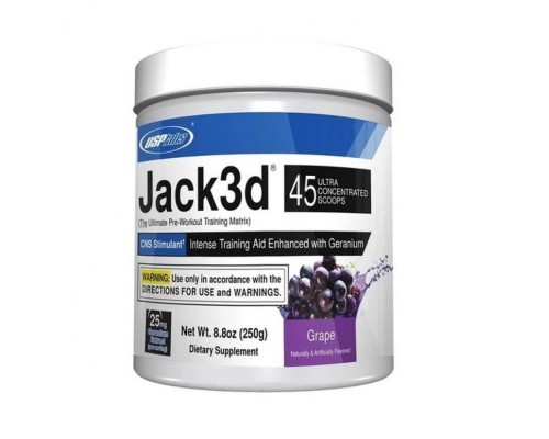 USP Labs, Jack 3D, 250г, Виноград