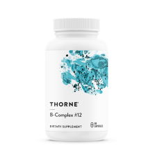 Thorne Research, Комплекс витаминов группы B №12, 60 капсул