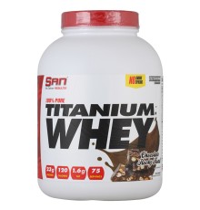 SAN Nutrition, 100% Pure Titanium Whey, 2270г, Капучино с кремом