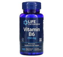 Life Extension, Витамин B6, 250 мг, 100 капсул