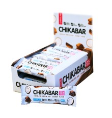 Chikalab, Протеиновый батончик в шоколаде, 60g, Кокос