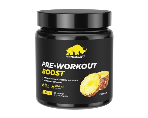 Prime Kraft, Pre-Workout Boost, 300г, Ананас