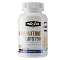 Maxler, L-Carnitine 750 mg, 100 капсулы