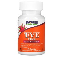 NOW, EVE улучшенные женские мультивитамины, 90 таблеток