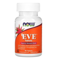 NOW, EVE улучшенные женские мультивитамины, 90 таблеток