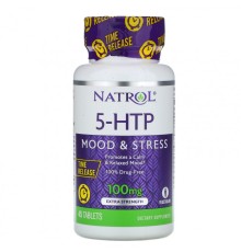 Natrol, 5-HTP Time release, 100мг, 45 таблеток