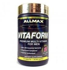 ALLMAX Nutrition, Vitaform MultiVitamin for men, 60 таблеток