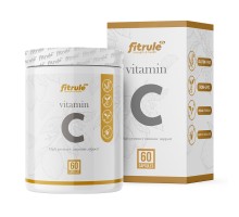 Fitrule, Vitamin C, 60caps