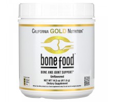 California Gold Nutrition, Bone Food, добавка для поддержки здоровья костей и суставов, 411 г