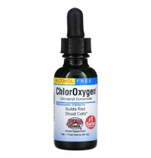 Herbs Etc, ChlorOxygen, концентрат хлорофилла, без спирта, 30 мл