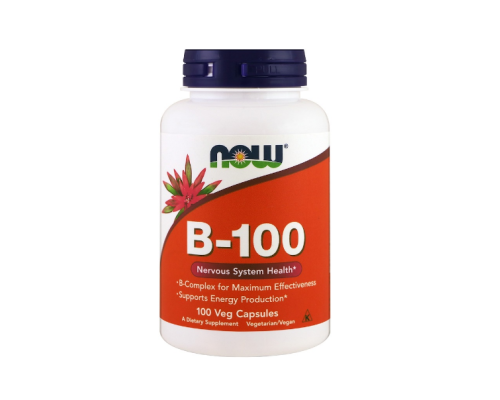 NOW, Витамин B-100, 100 капсул