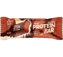 Fit-Kit, Протеиновый батончик, 60g, Орех-шоколад