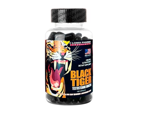 Cloma Pharma, Black Tiger, 100 капсул