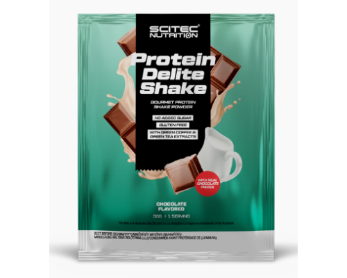 Scitec Nutrition, Protein Delite Shake 30гр, Клубника с шоколадом