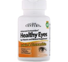 21st Century, Healthy Eyes с лютеином и зеаксантином, 60 капсул