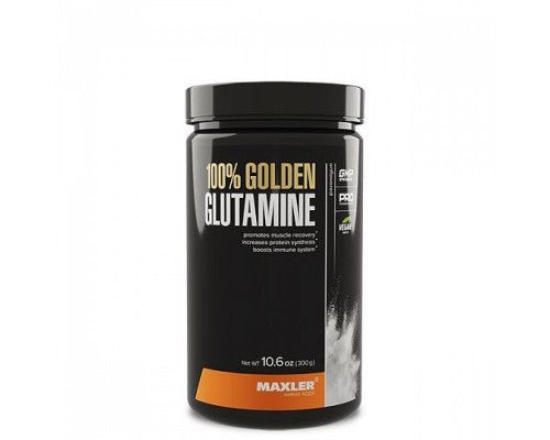 Maxler, 100% Golden Glutamine, 300 гр (can)