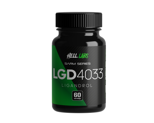 Hell Labs, Ligandrol 8mg (LGD-4033), 60 капсул