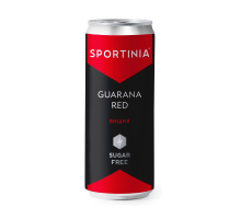 Sportinia, Guarana 2400mg, 330ml, RED