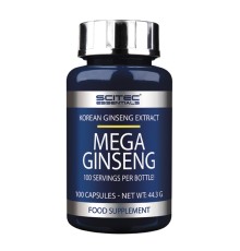 Scitec Nutrition, Mega Ginseng, 100 капсул