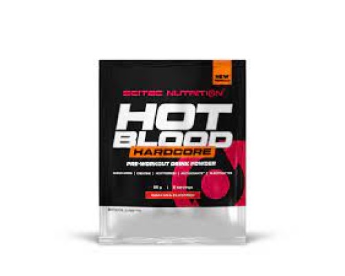 Scitec Nutrition, Hot Blood Hardcore 25гр, Blackcurrant goji berry