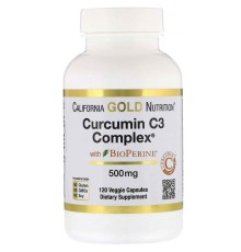 California Gold Nutrition, Куркумин, 500 мг, 120 капсул
