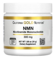 California Gold Nutrition, NMN , 300 мг