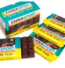 Chikalab, Шоколад темный Chika Sport 100 гр, Миндаль